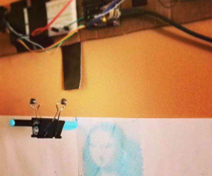 $25 recycled polargraph DIY Project DIY Project Image