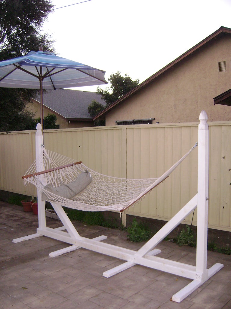 Wood hammock stand diy Outlet