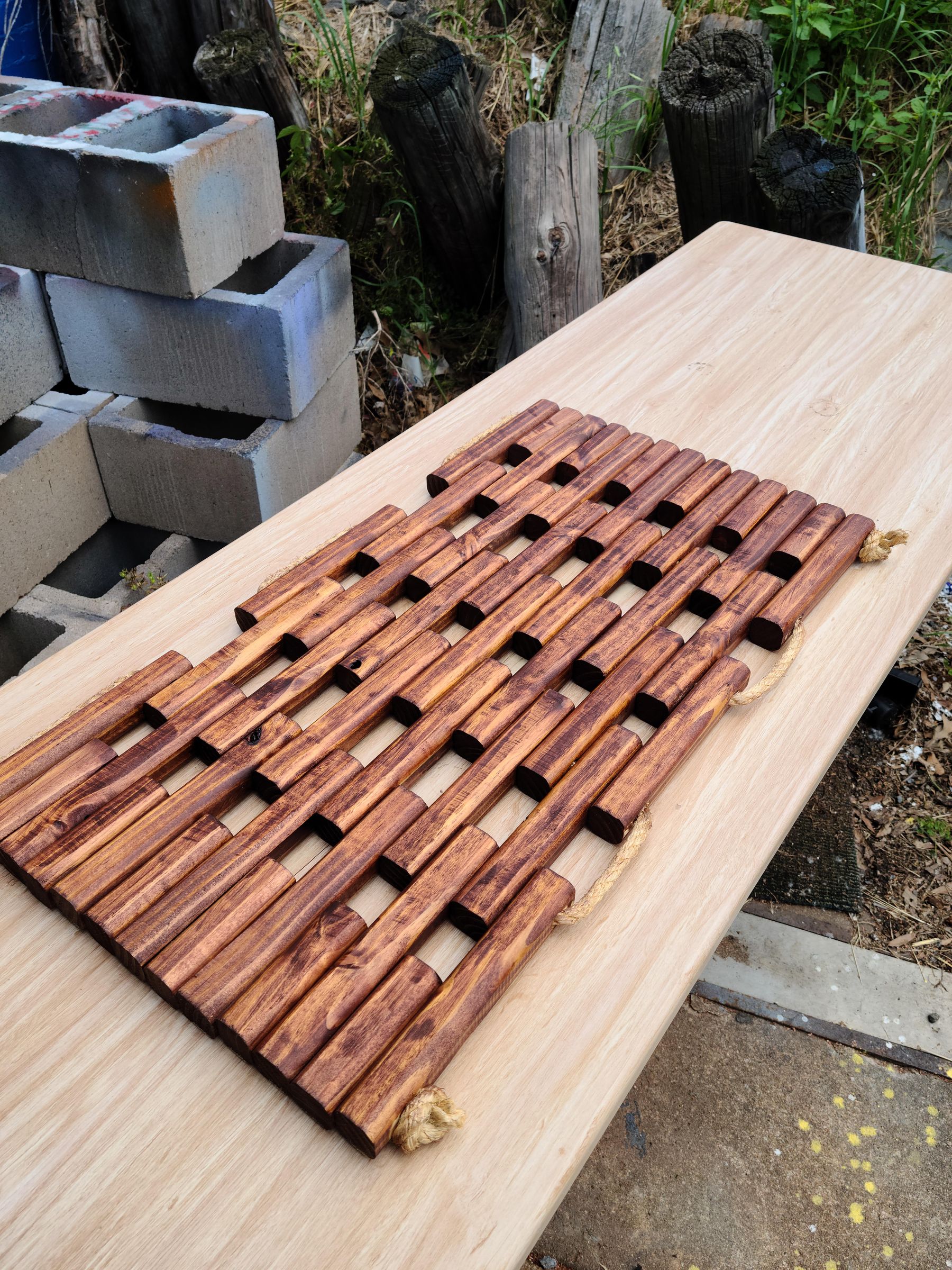 Wooden Doormat 4 Steps (with Pictures) Instructables