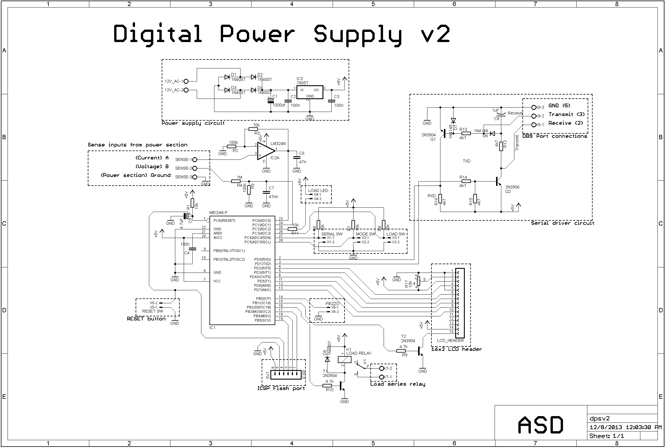 Diy Bench Power Supply Schematic / Diy Variable Bench Power Supply Less