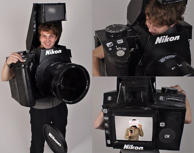 FULLY FUNCTIONAL Camera Costume