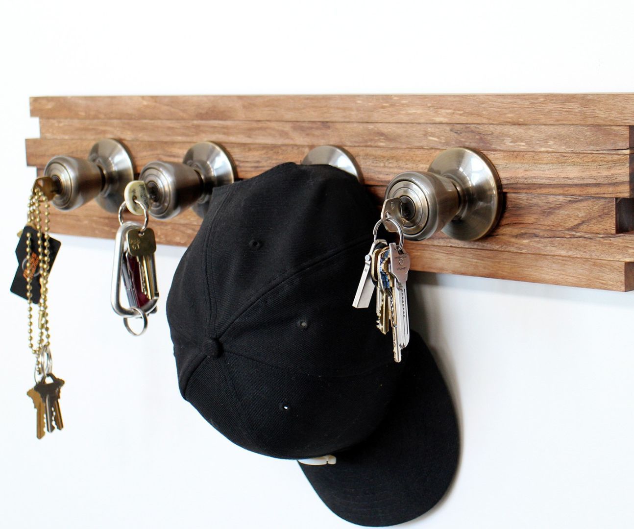 Doorknob Key Rack 20 Steps (with Pictures) Instructables