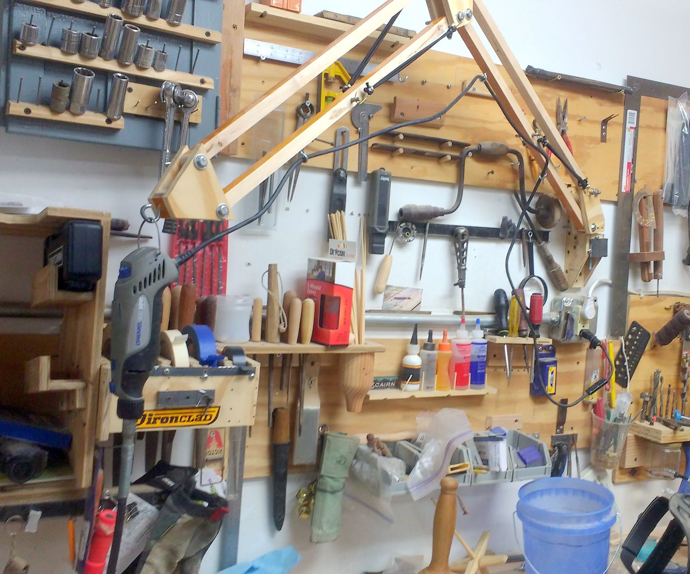 DIY guide for Articulated Rotary Tool Stand (ARTS) with step-by-step instructions