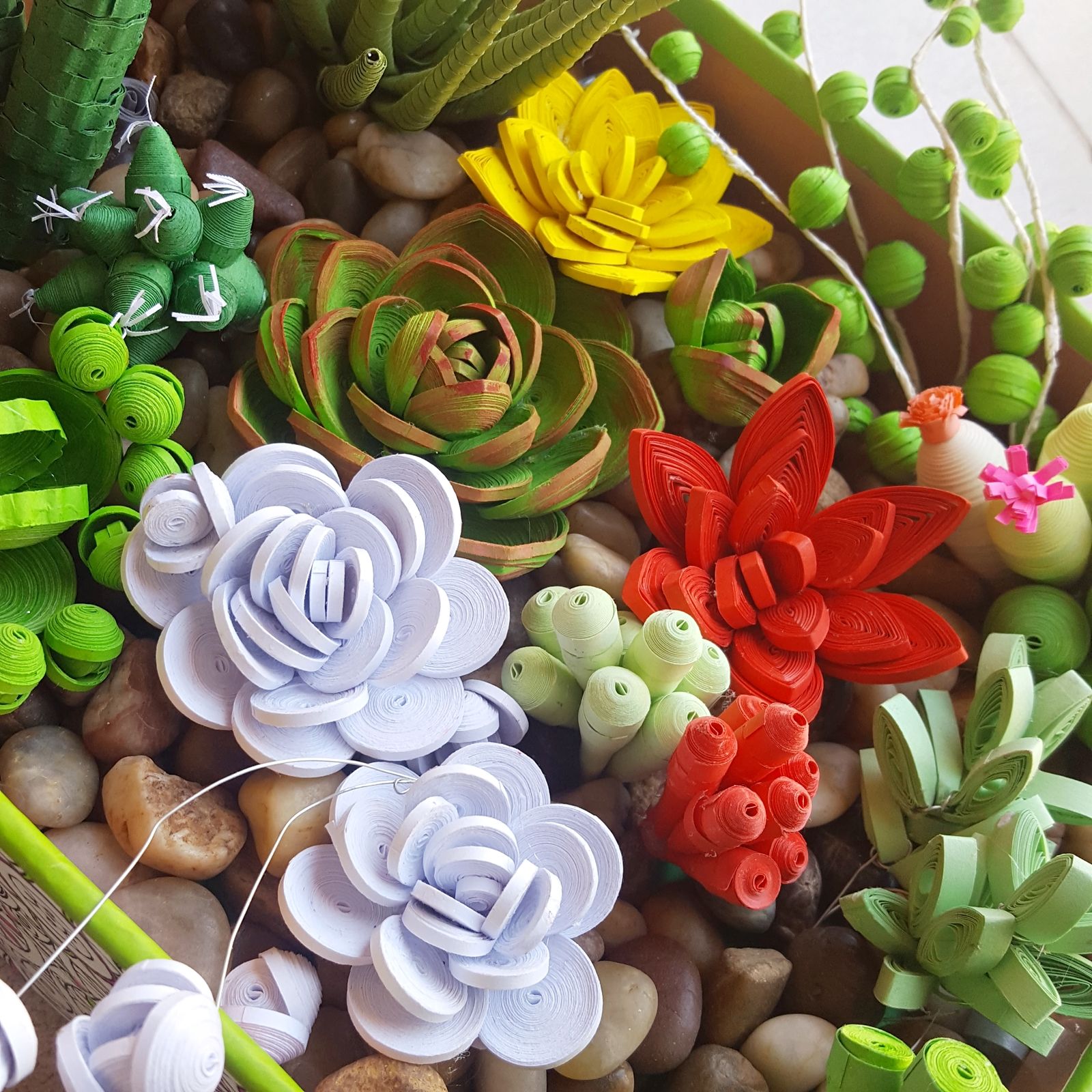 Paper Quilling Succulent Garden 10 Steps (with Pictures) Instructables