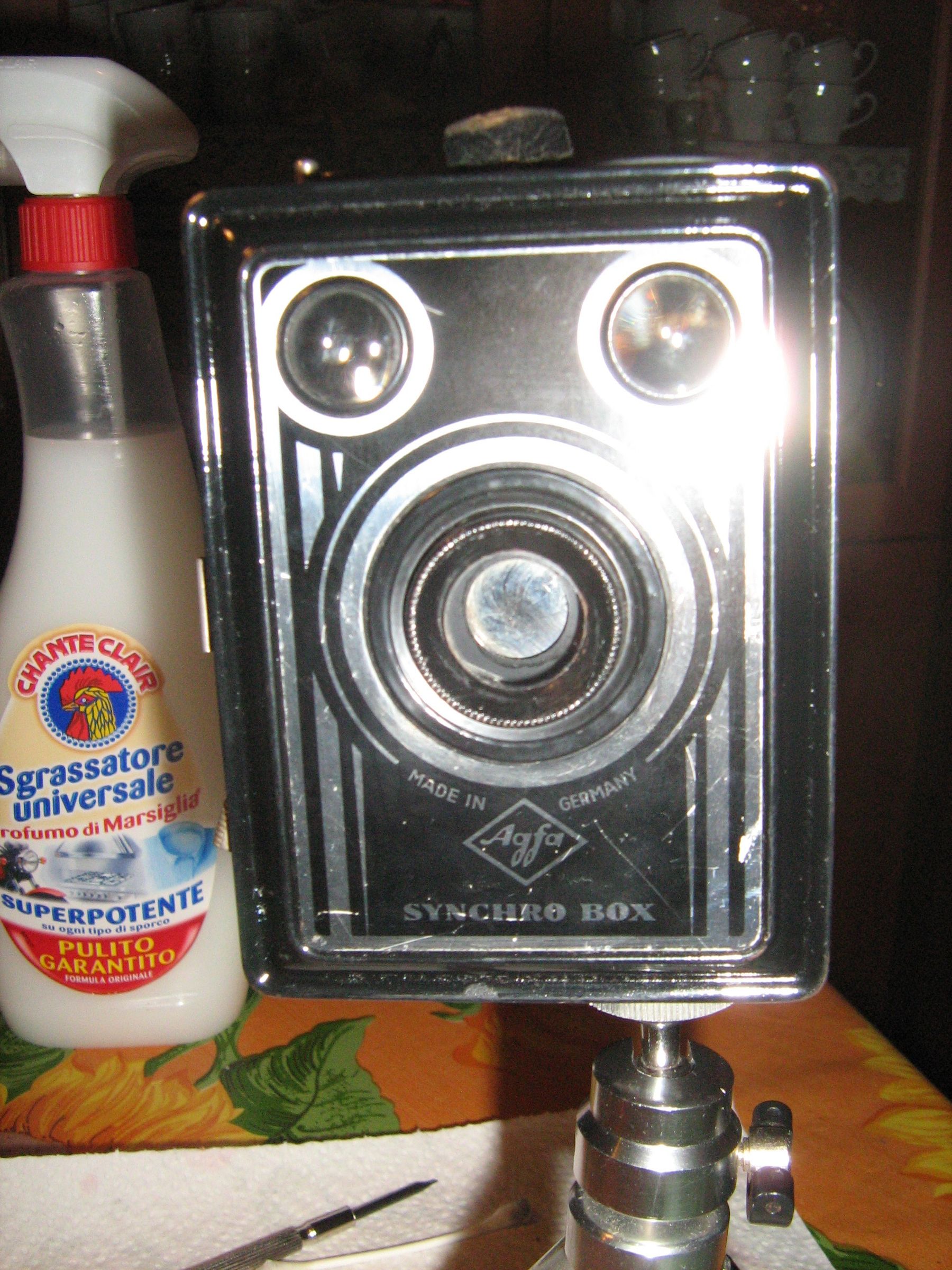 Appareil Photo Argentique Agfa Synchro Box – Moyen Format 6x9