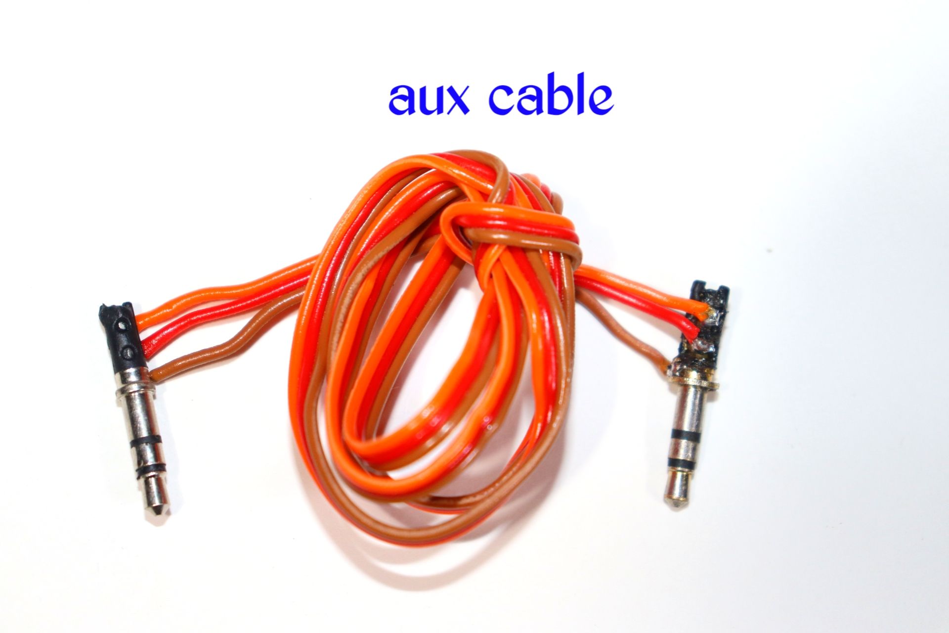 How To Make Aux Cable At Home 7 Steps Instructables