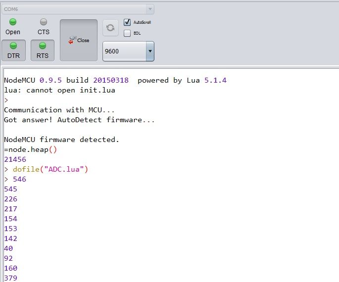 NODEMCU LUA ESP8266 How to Use ADC / TOUT Pin : 3 Steps - Instructables