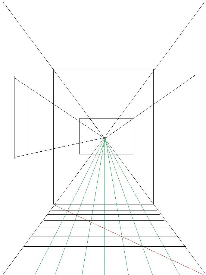 How To Draw A Room Using One Point Perspective 11 Steps Instructables How To Draw A Room Using One Point Perspective 11 Steps Instructables