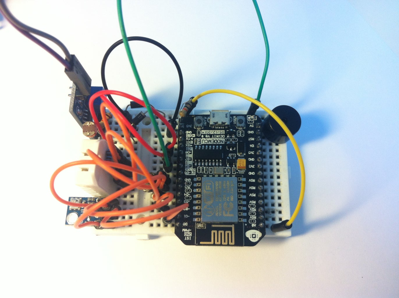 Easy IoT Weather Station With Multiple Sensors 8 Steps with Pictures Circuit Diagram