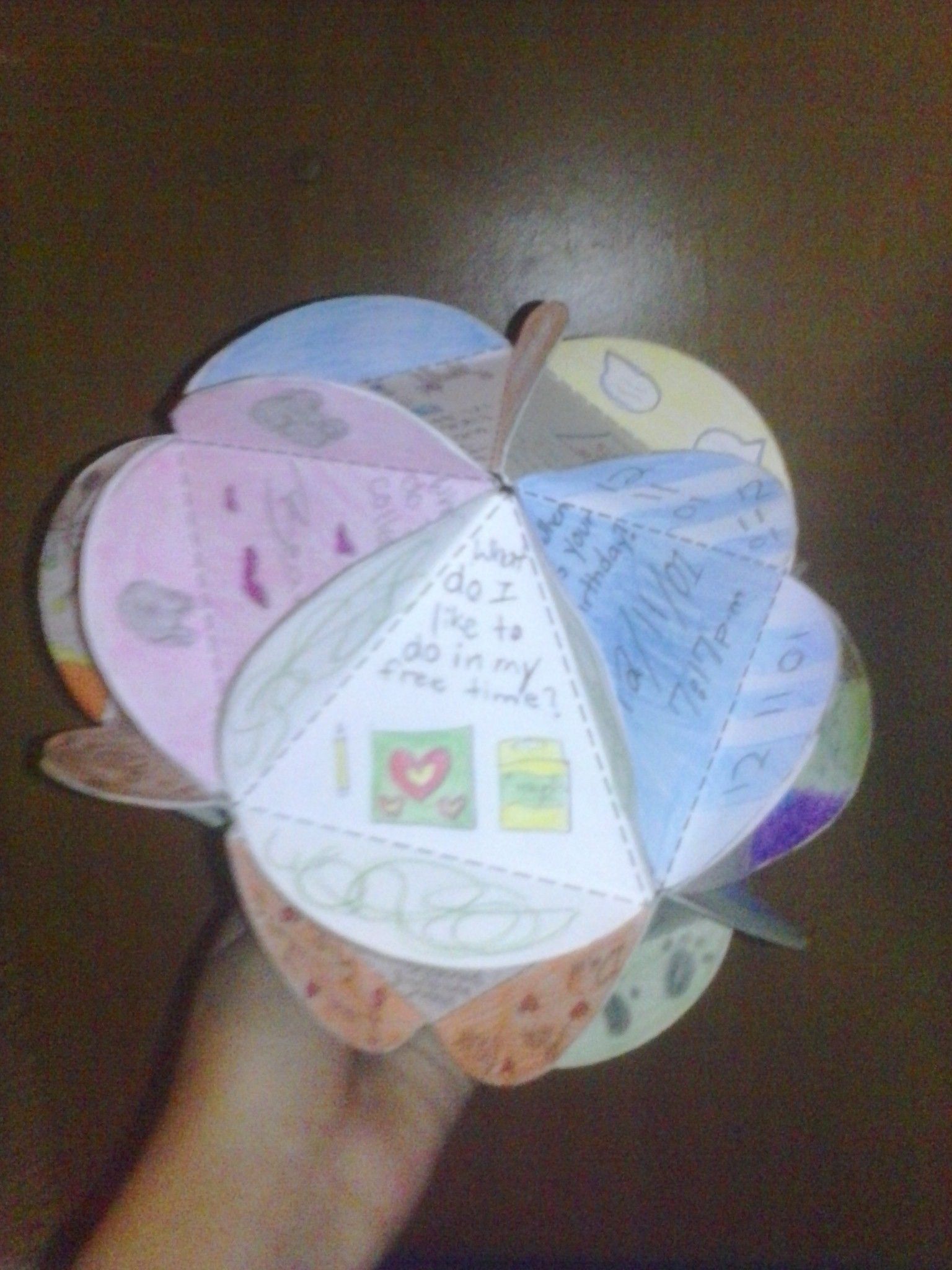 *"me" paper sphere!!!* DIY Project DIY Project Image