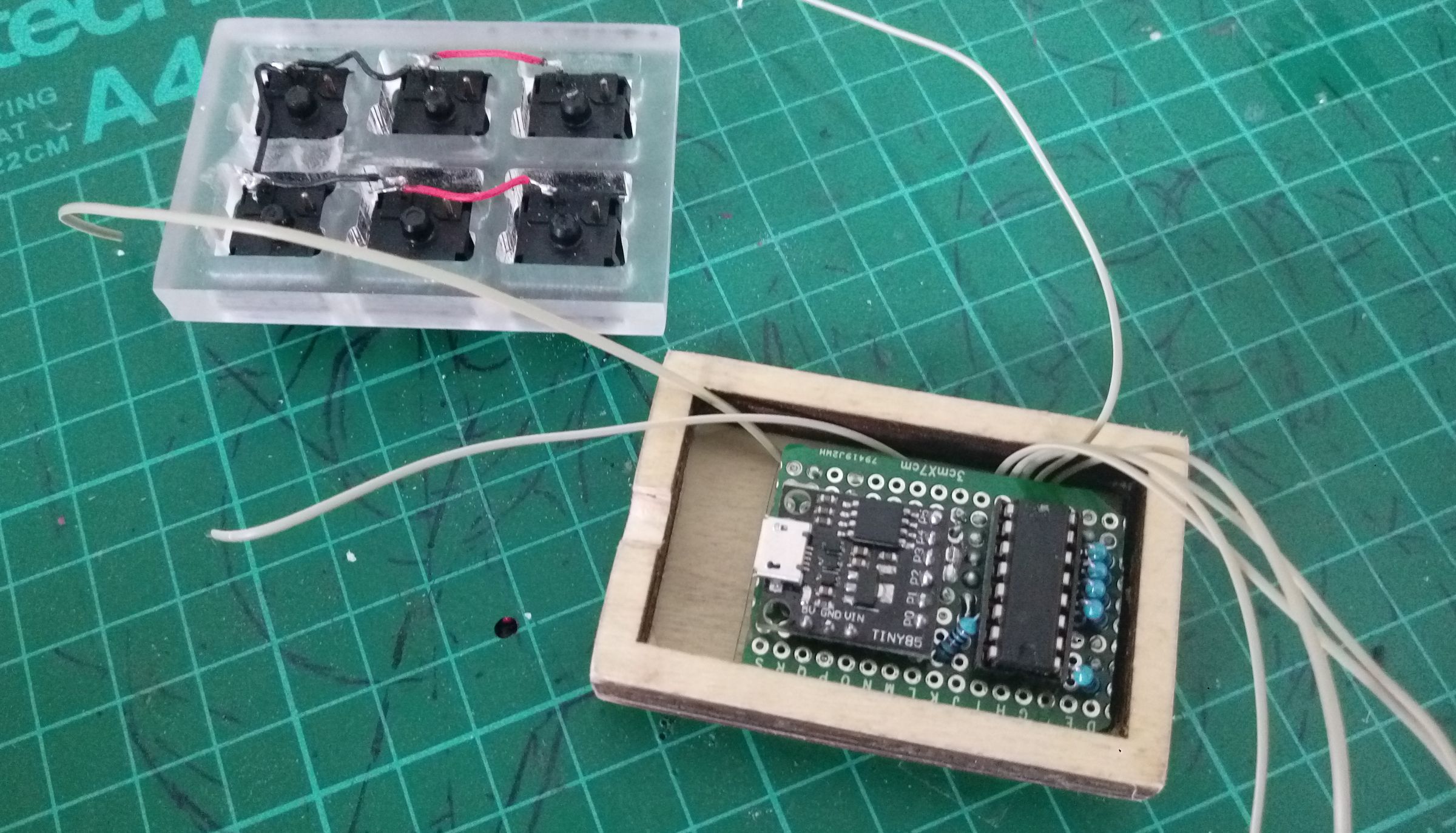 DIY Programmable 6Key Keyboard (DigiSpark) 11 Steps (with Pictures