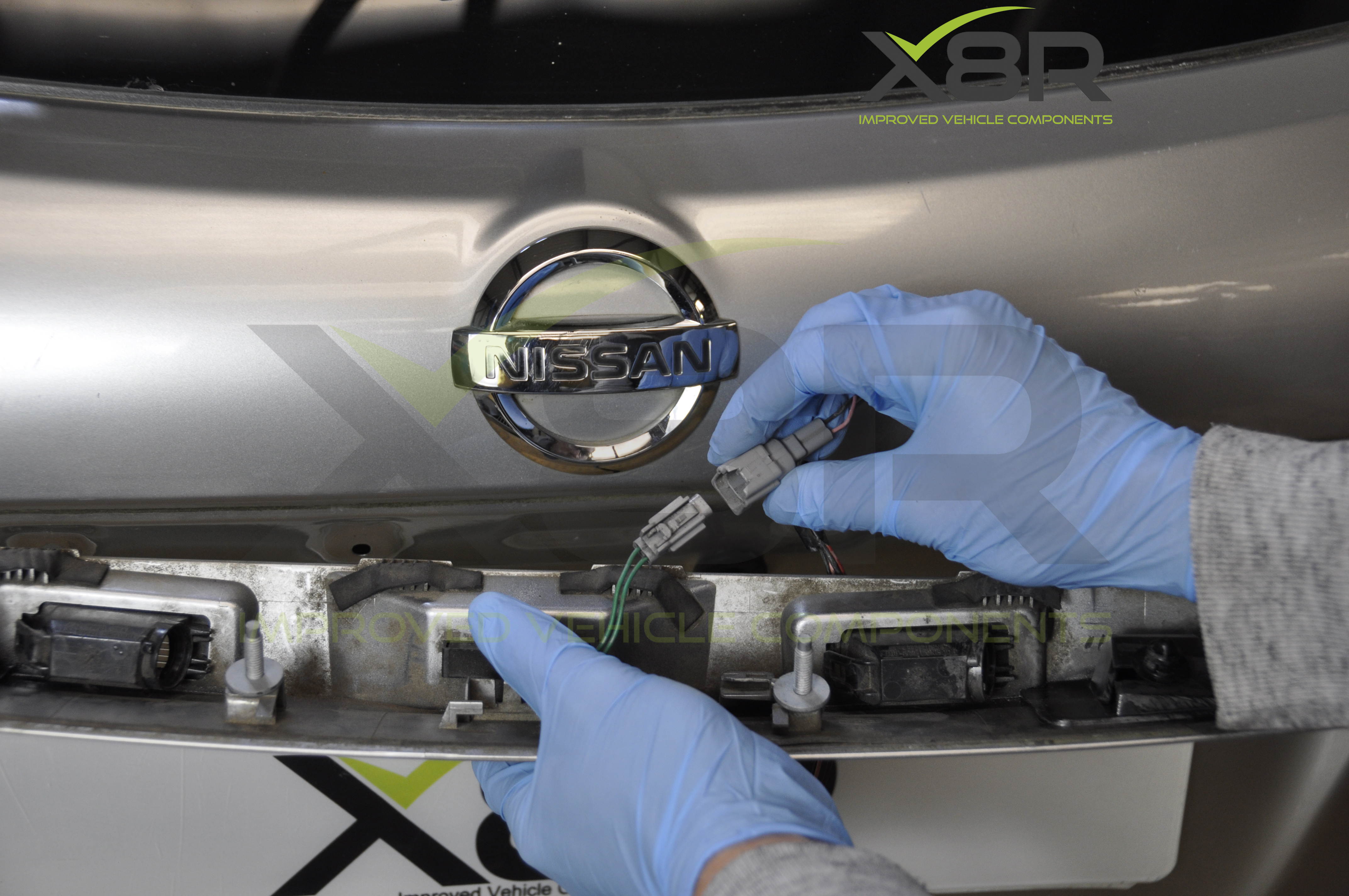 Nissan Qashqai Tailgate Boot Handle Repair Clip Kit Clips 2006 2013