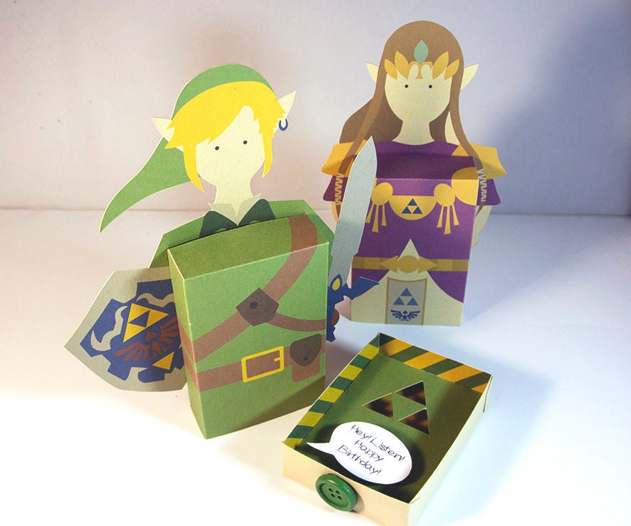 3D Zelda Greeting Card 5 Steps Instructables