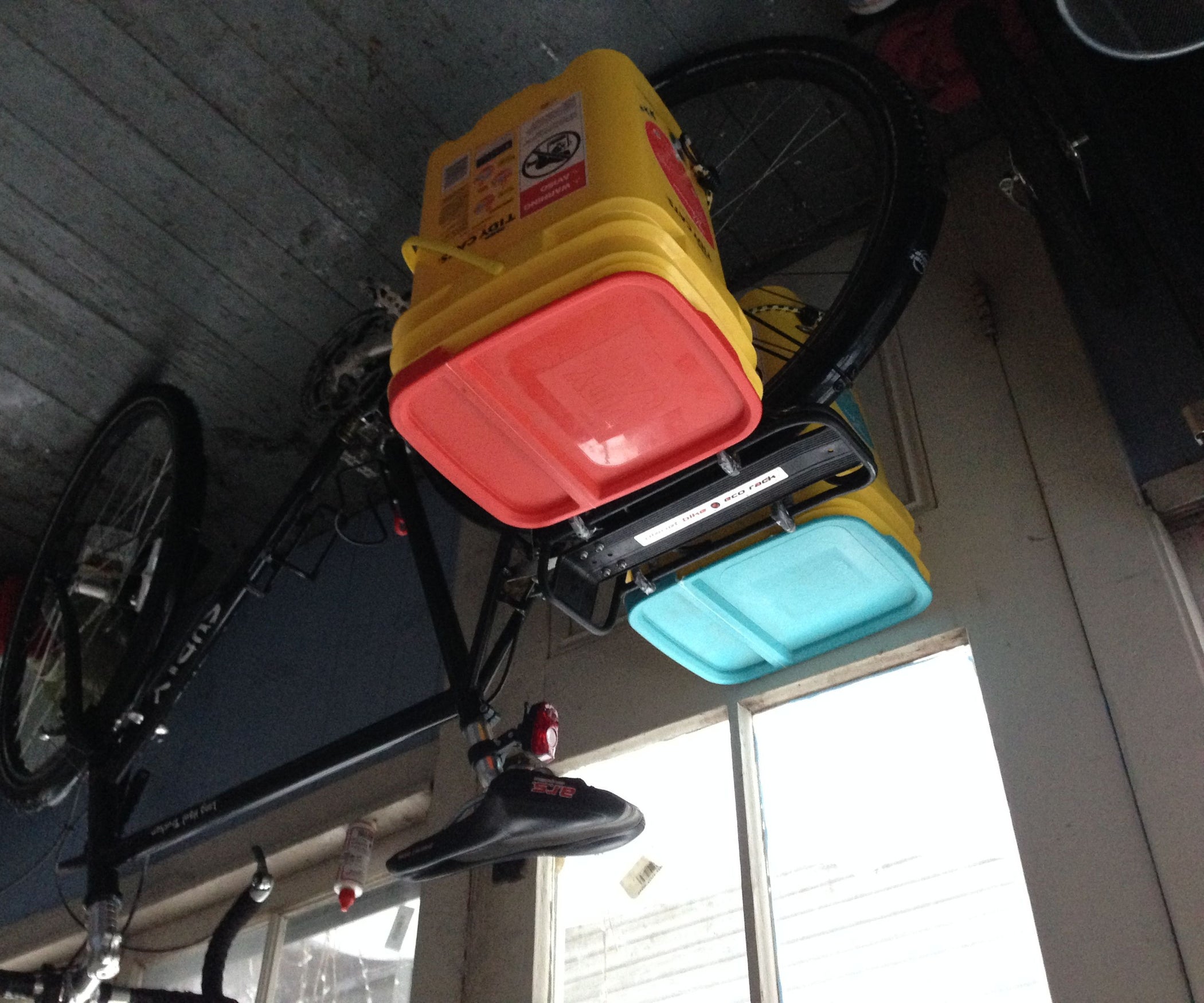 Another Kitty Litter Bike Pannier 5 Steps Instructables