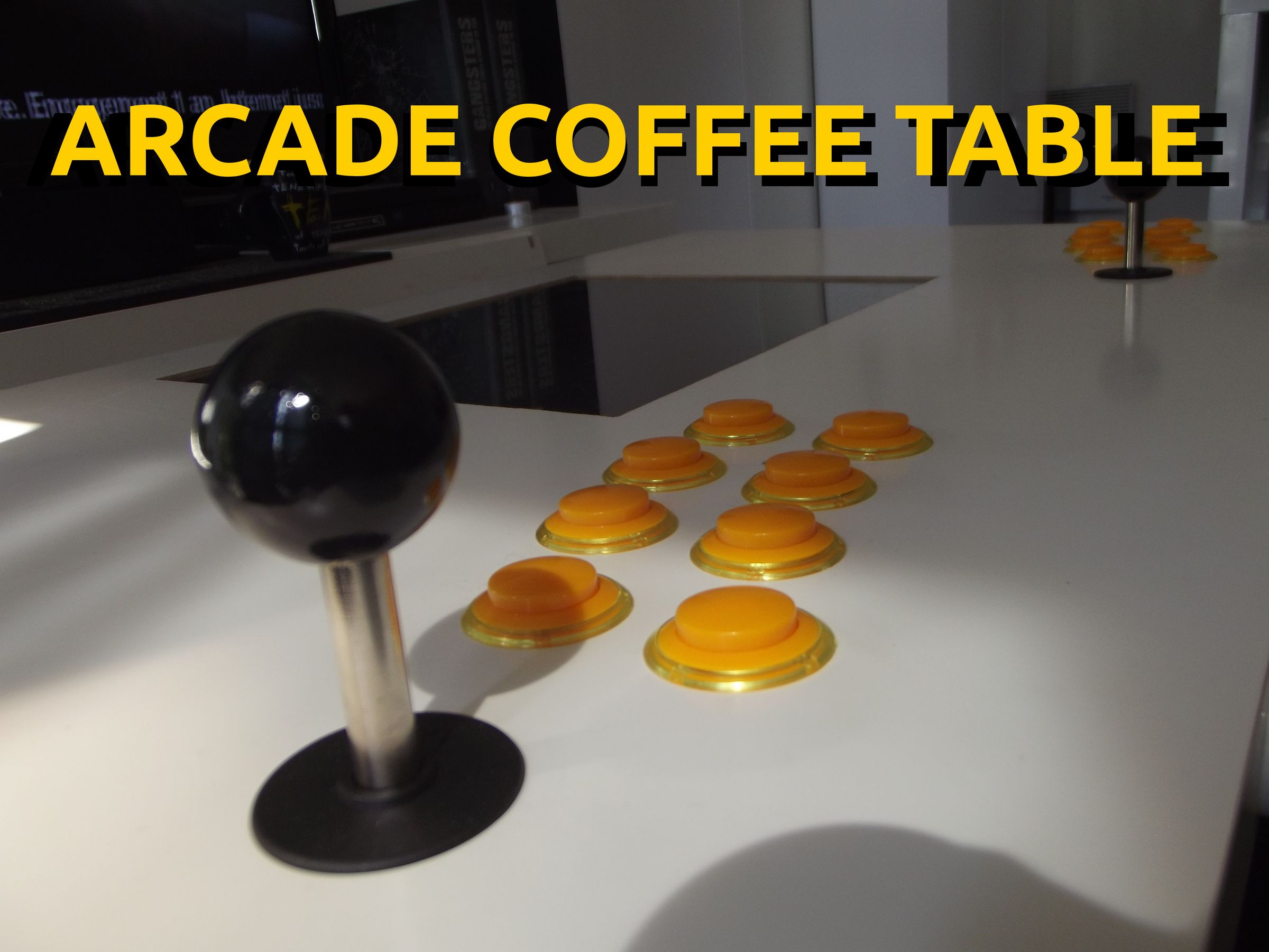DIY guide for Arcade coffee table (Work In Progress) with step-by-step instructions