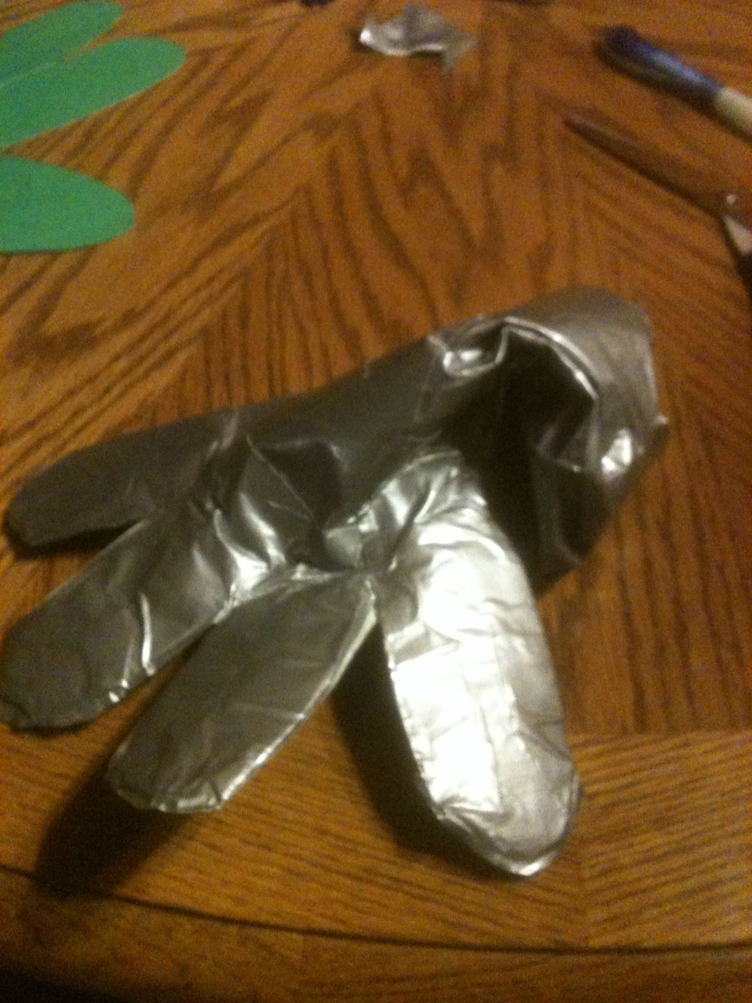 Duct Tape Baseball Glove 6 Steps Instructables