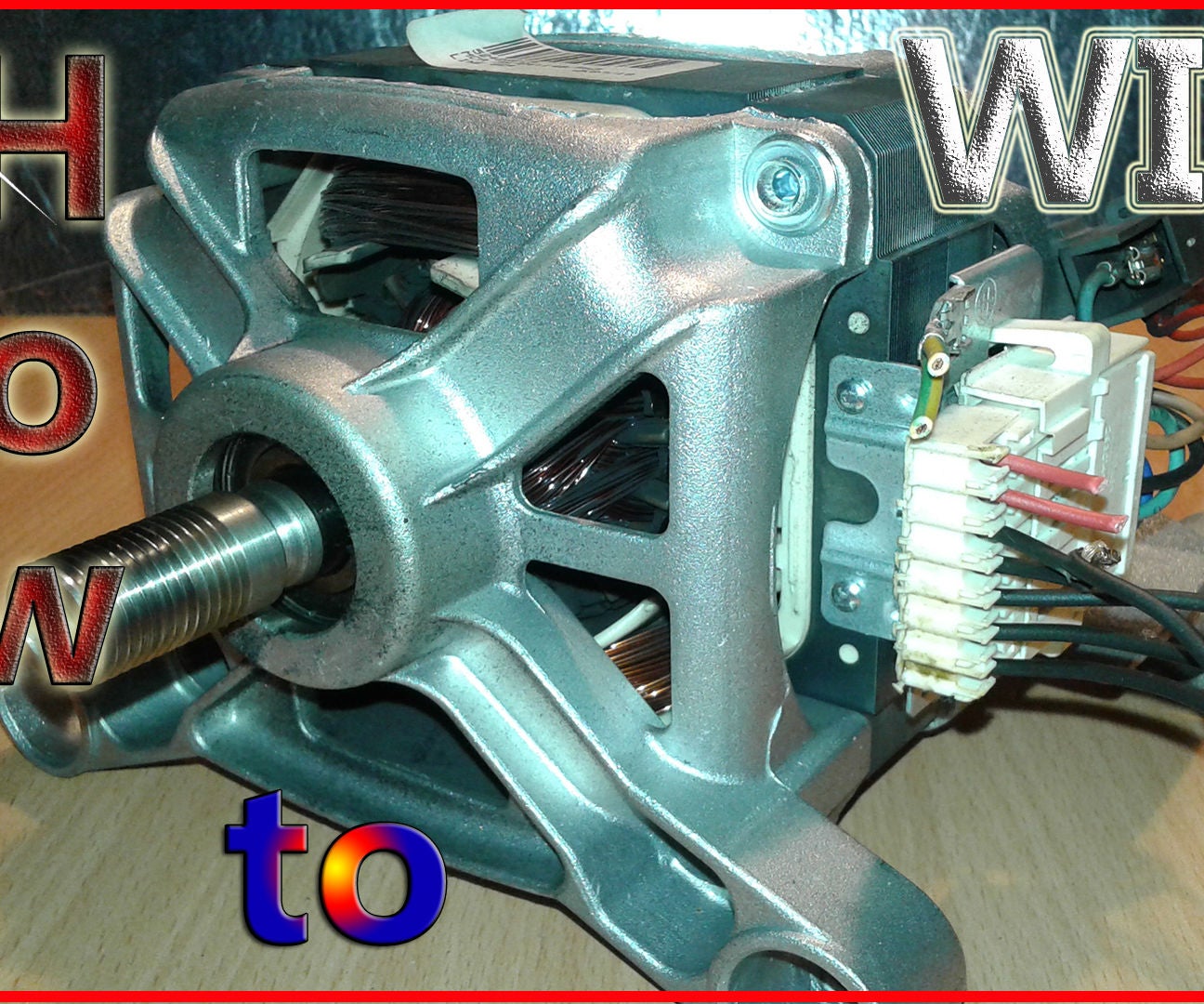 Washing Machine Motor Wiring Basics 3 Steps Instructables