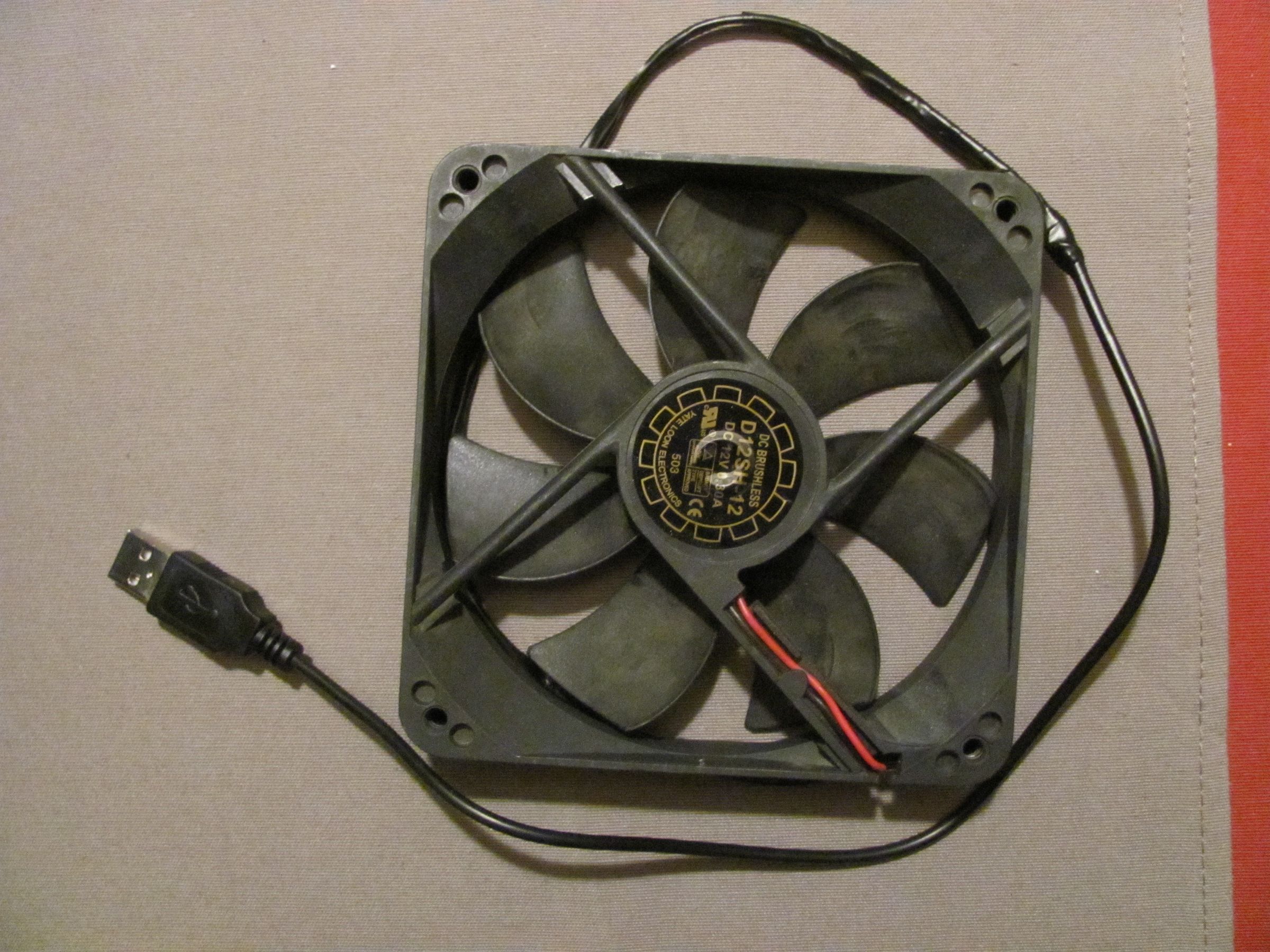 How to Make a Cheap USB Powered Fan 6 Steps Instructables