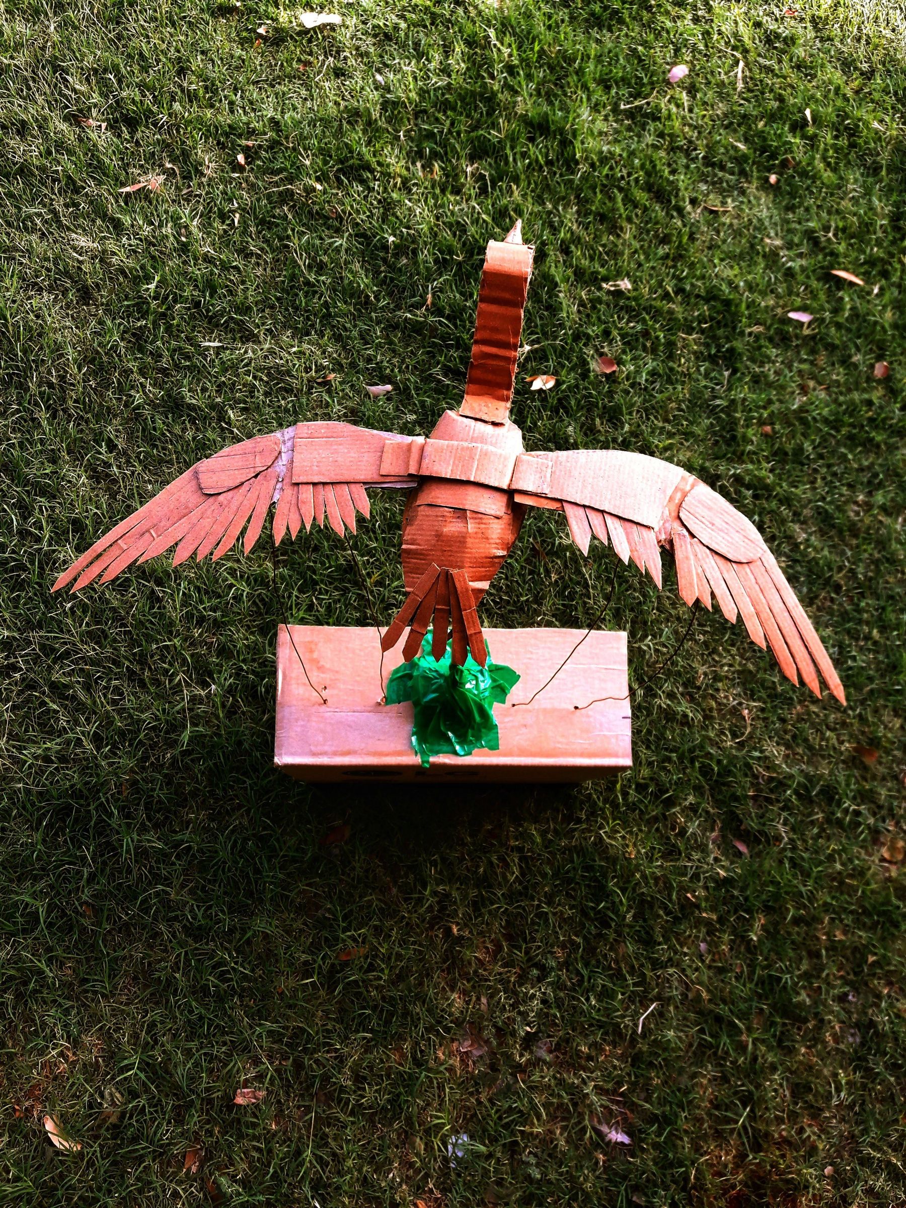 Mechanical Cardboard Bird 9 Steps (with Pictures) Instructables