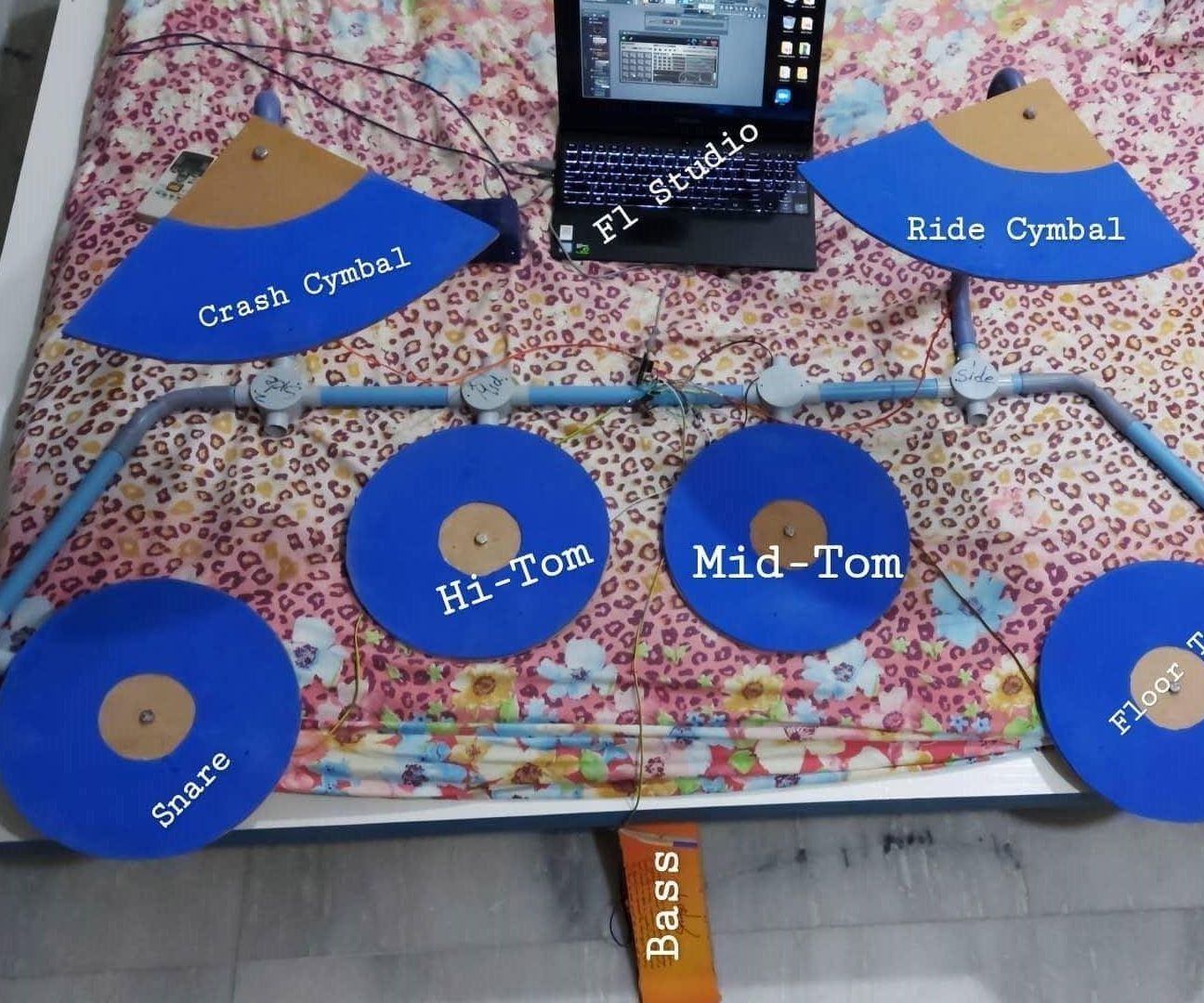 DIY guide for Arduino MIDI Drums with step-by-step instructions