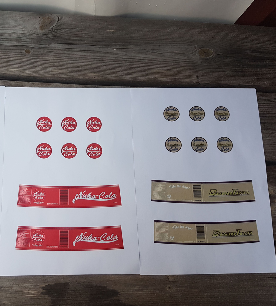 Nuka Cola Quantum Bottles and Caps : 8 Steps (with Pictures ...
