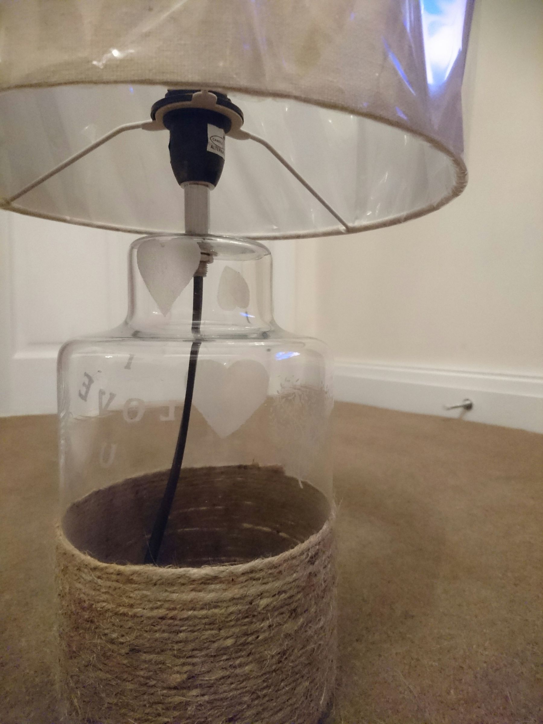 Glass Etched Lamp 5 Steps (with Pictures) Instructables