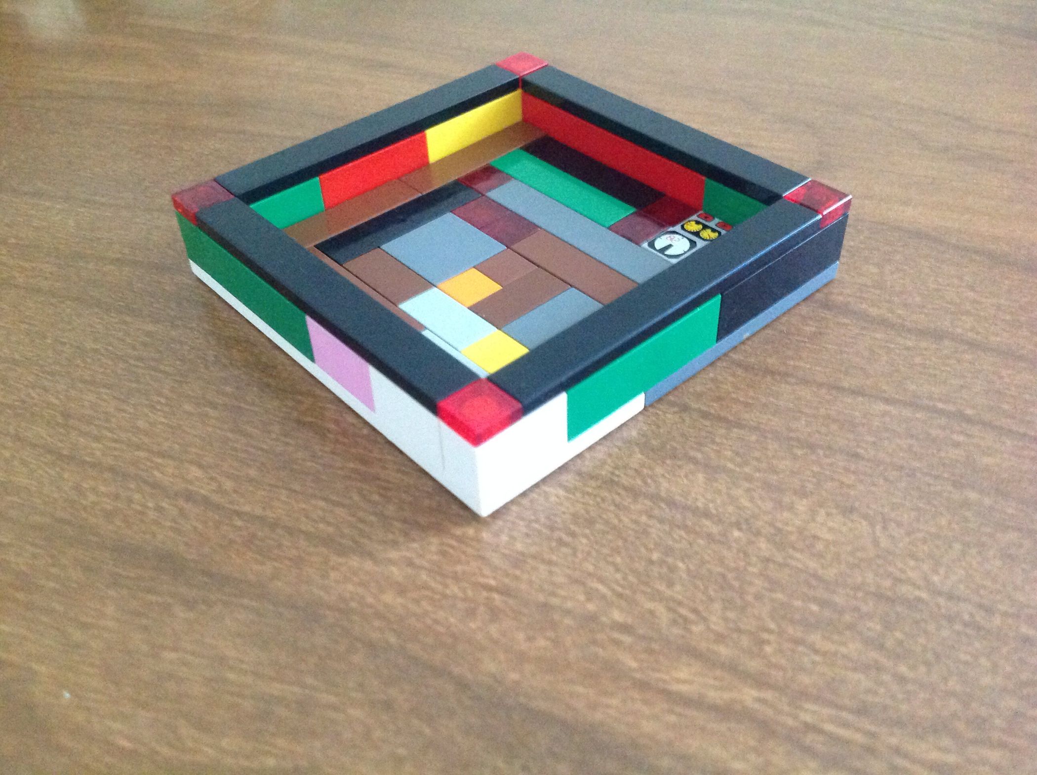 Awesome Lego Drink Coaster 5 Steps Instructables