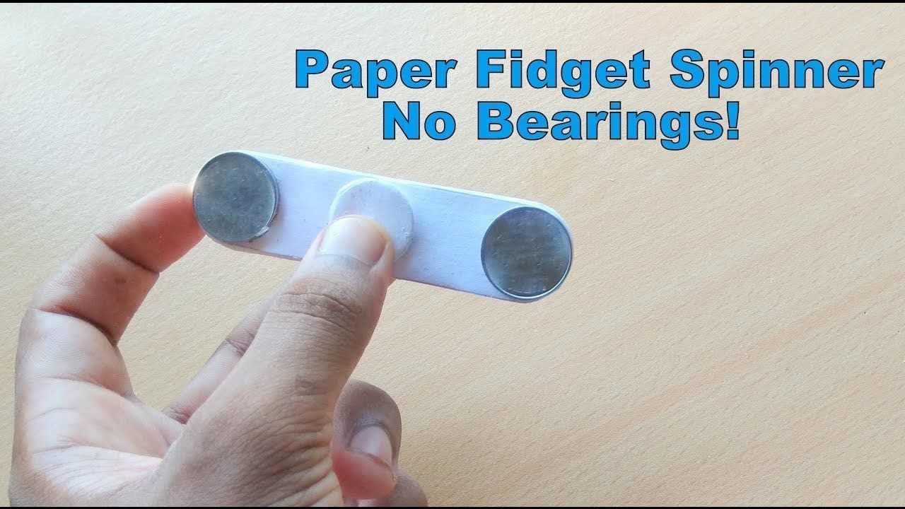 paper fidget spinners