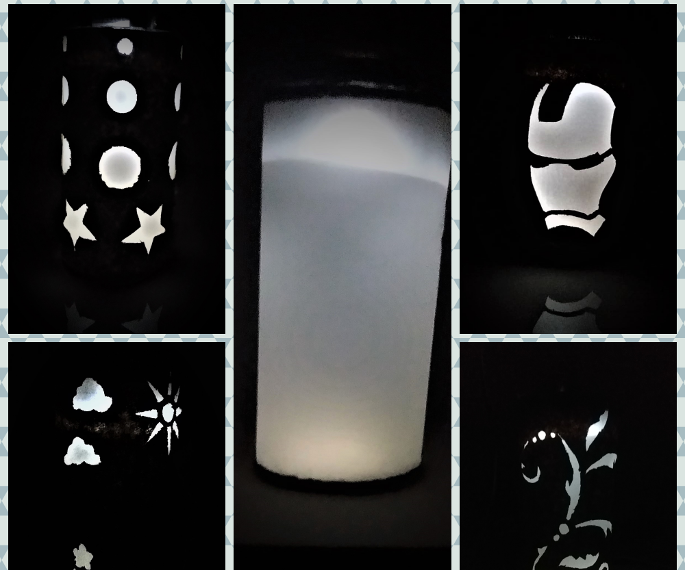 Stencil Lamp One Lamp Many Shades 5 Steps Instructables