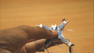 Attaching Coreless Motor to the Frame