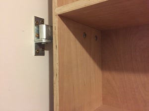 Hanging the Bookcase Door