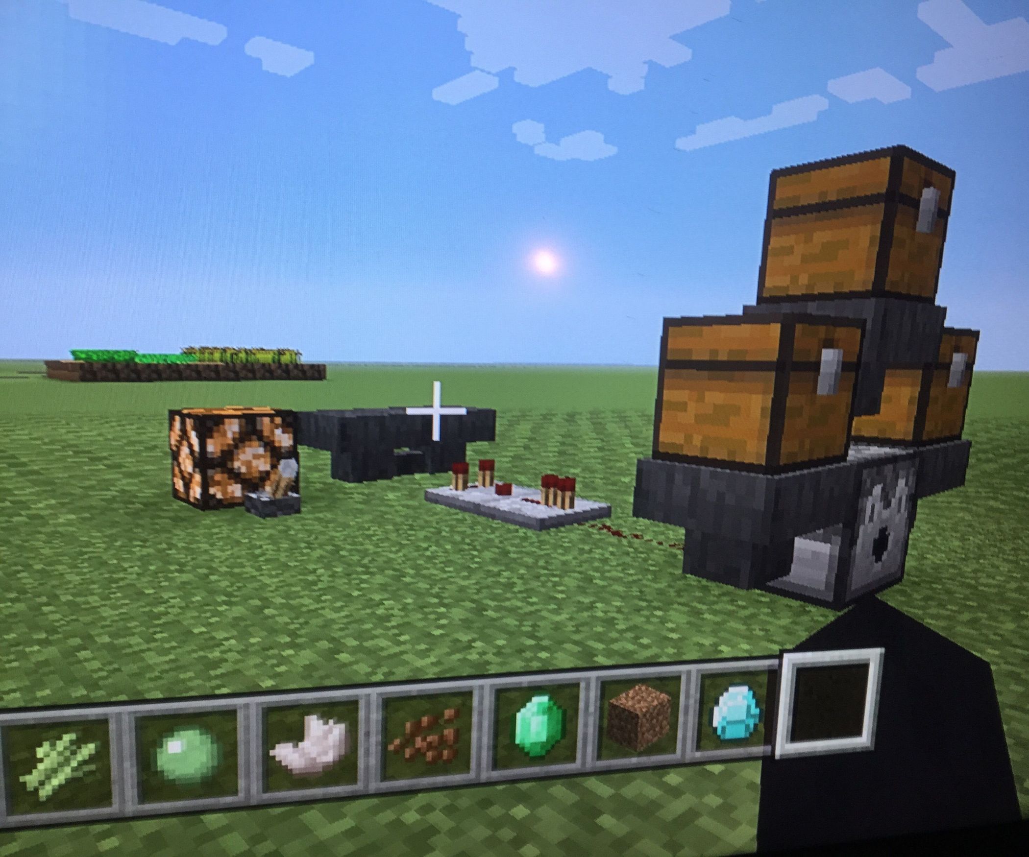 Minecraft Arrow Machine Gun 6 Steps Instructables