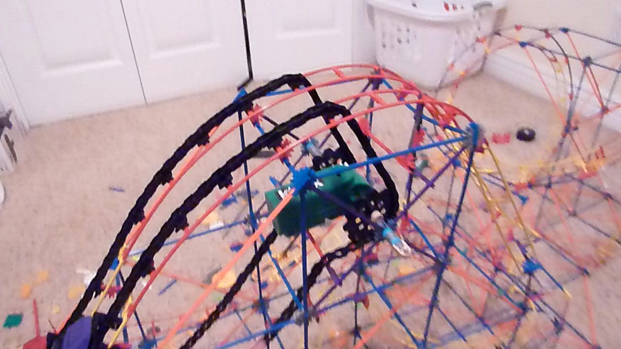 Micro KNEX Roller Coaster Dual Lift Instructables