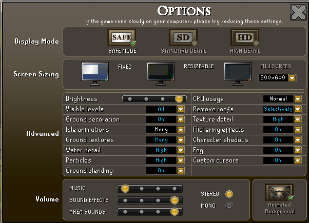 How To Play Runescape In Full Screen Mode For Free 5 Steps Instructables