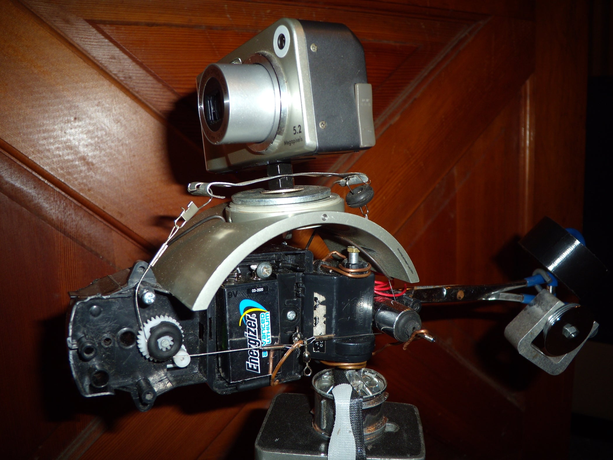 Radio Controlled Pan/Tilt Camera Mount Instructables