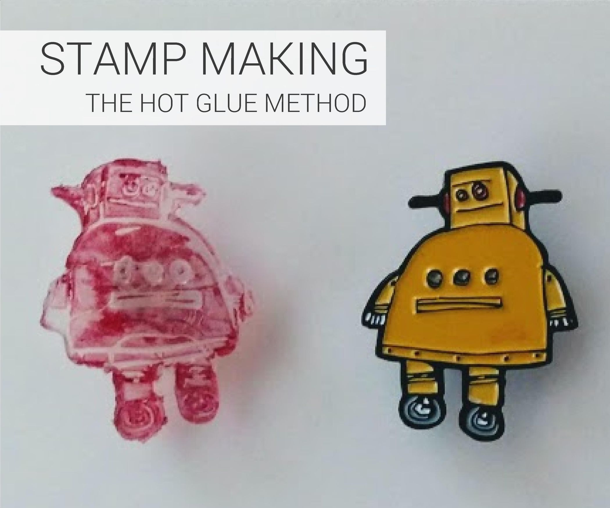Hot Glue Stamp 4 Steps (with Pictures) Instructables