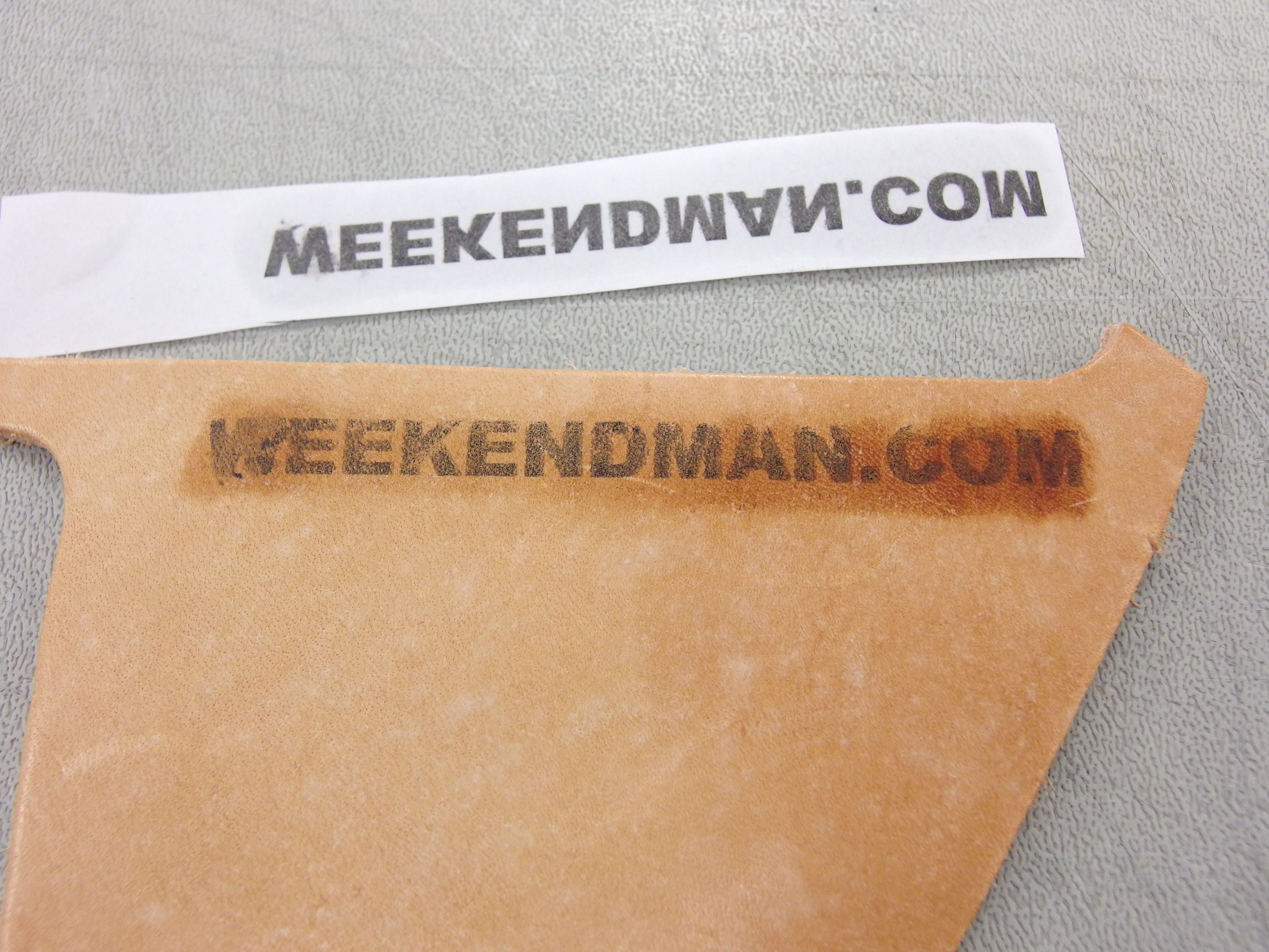 Printing on Leather 3 Steps Instructables