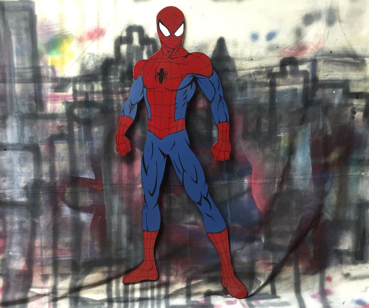 SpiderMan Wall Art Limited Tools 15 Steps (with Pictures