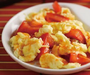Tomato Scrambled Eggs