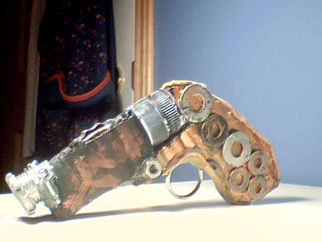 steampunk revolver DIY Project DIY Project Image