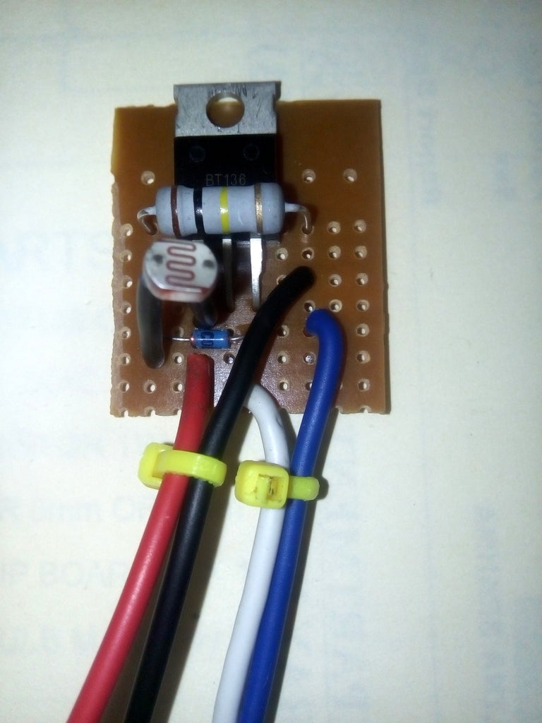 Simple Mini Dusk To Dawn Switch For 2v Ac 7 Steps With Pictures Instructables