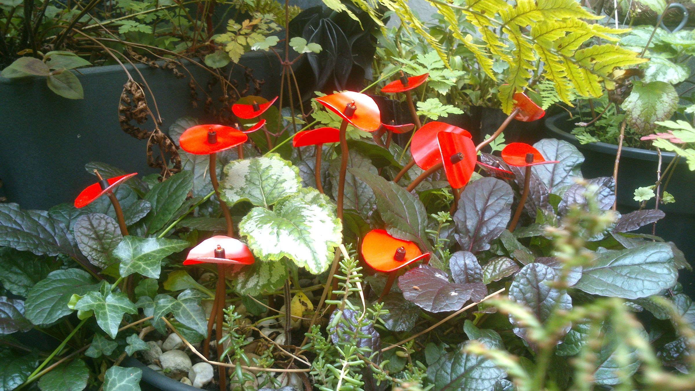 Ornamental Plastic Flowers 5 Steps (with Pictures) Instructables