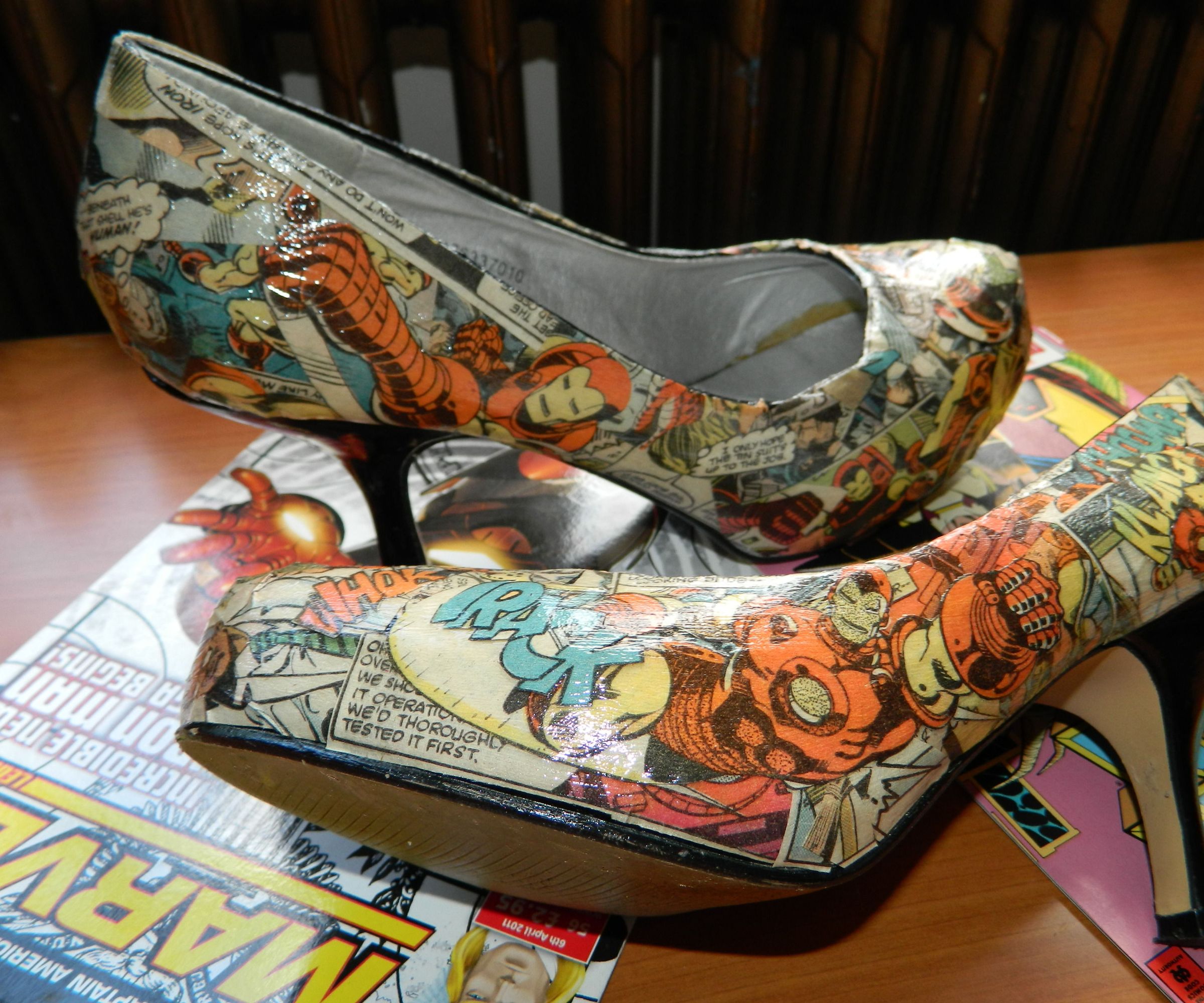 Comic Book Shoes
