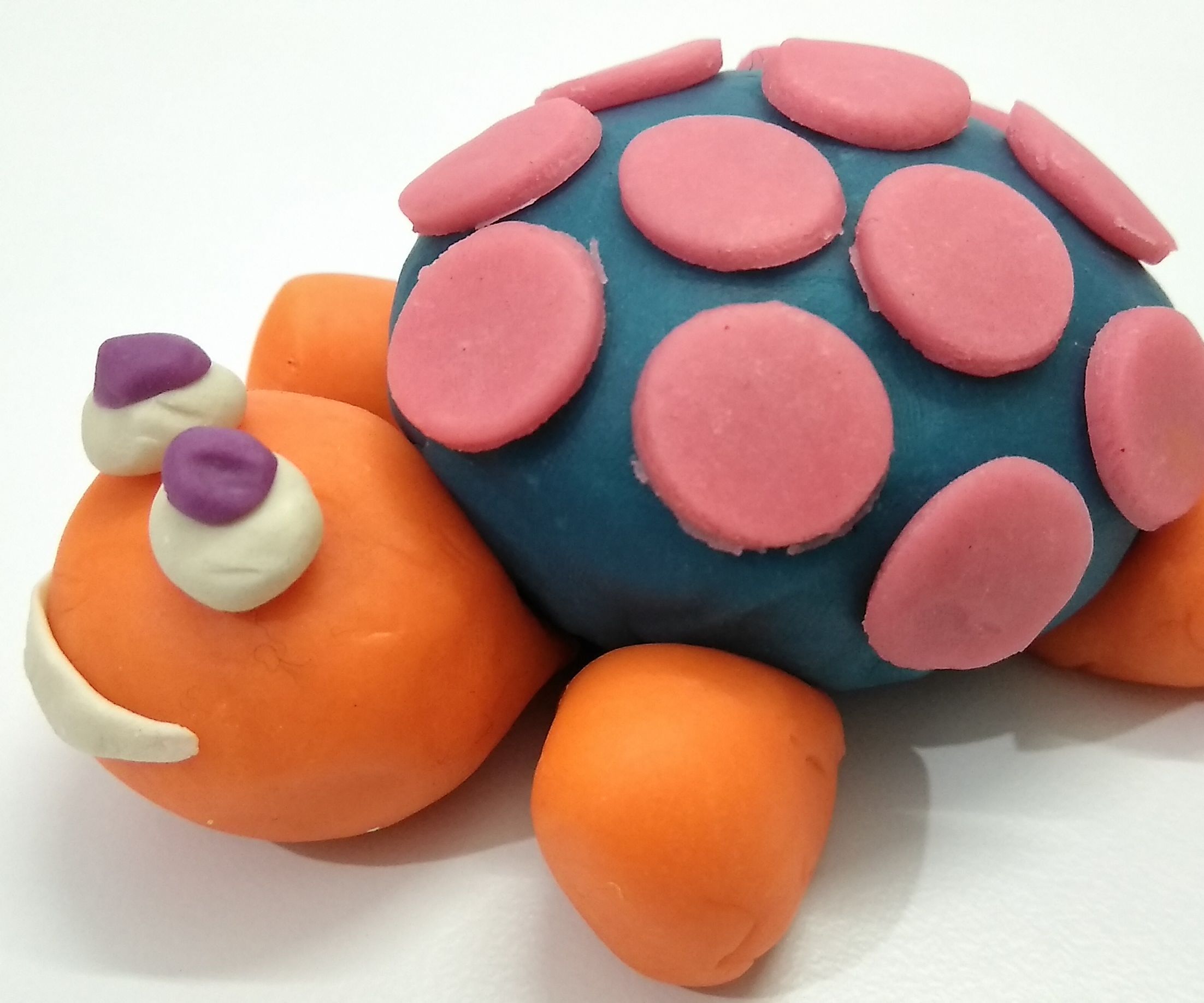 playdough turtle