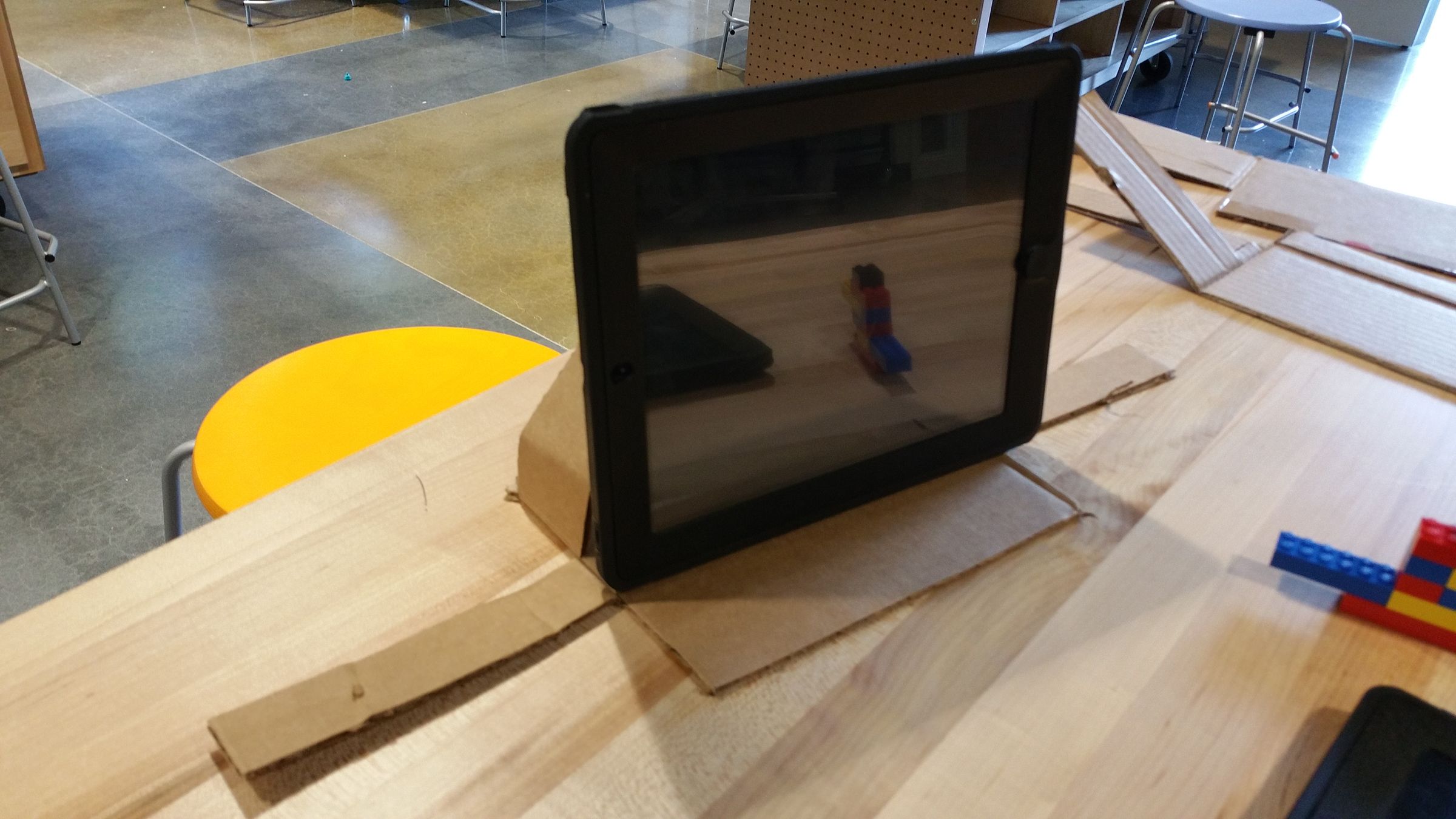 Cardboard IPad Stand for Stop Motion Videos 3 Steps Instructables