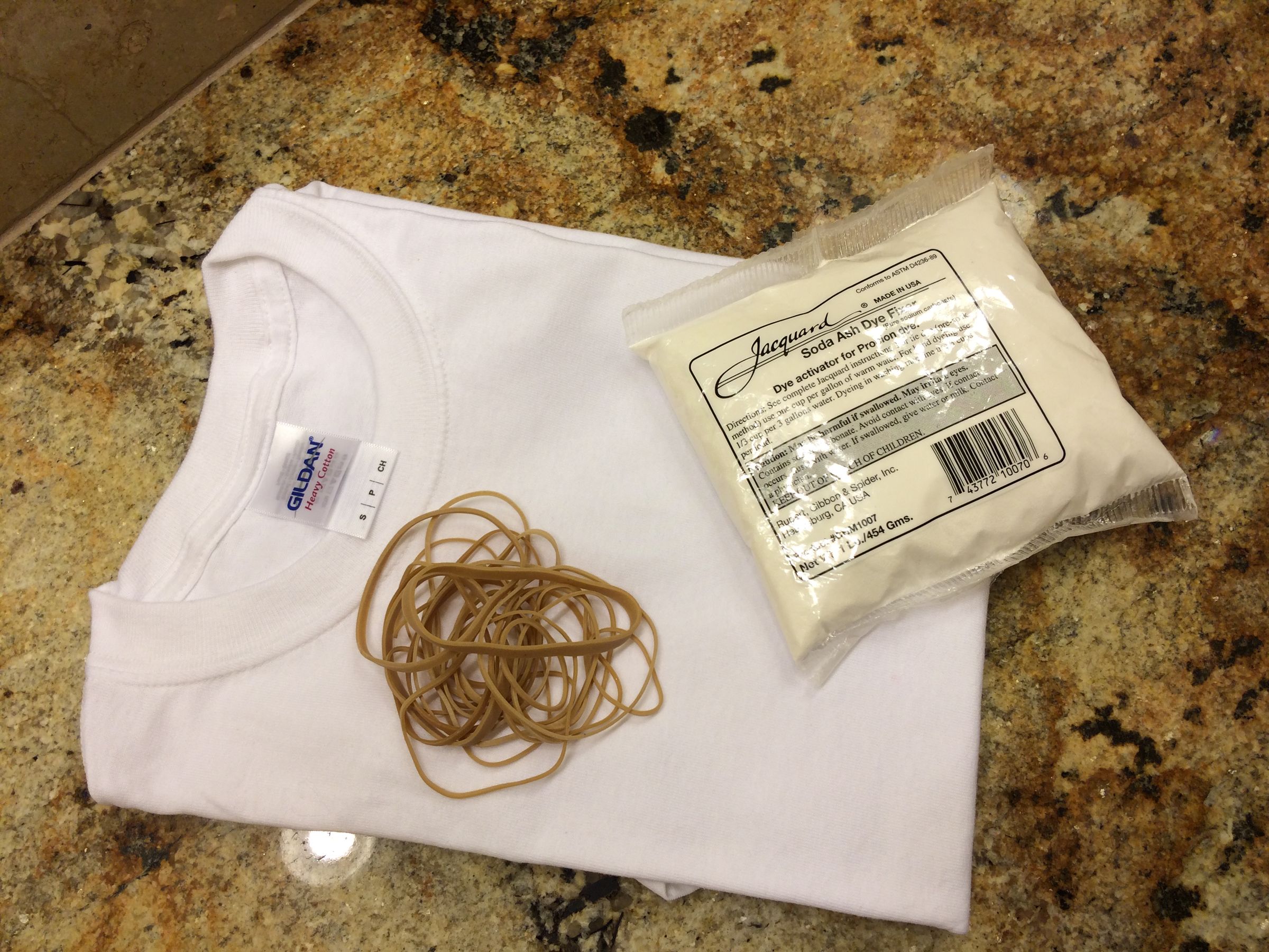 Tie Dye Banding 6 Steps Instructables