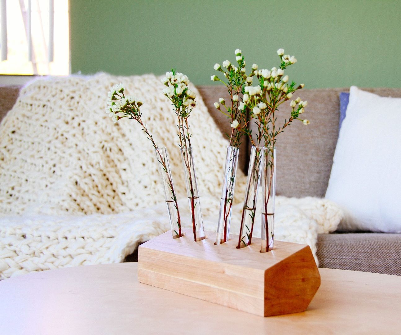 Wooden Test Tube Vase 5 Steps (with Pictures) Instructables
