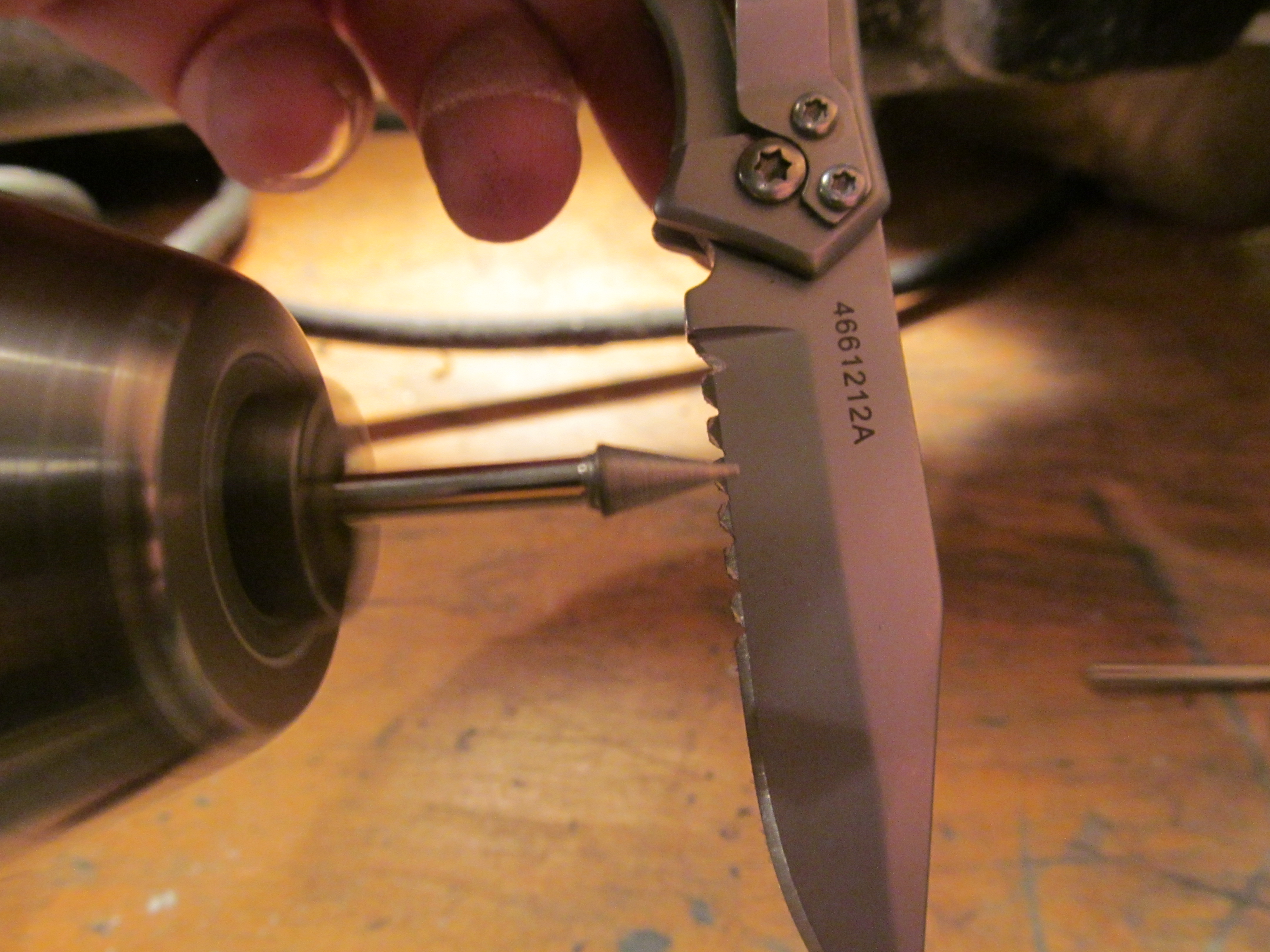 Add Serrations to a Pocket Knife 4 Steps (with Pictures) Instructables