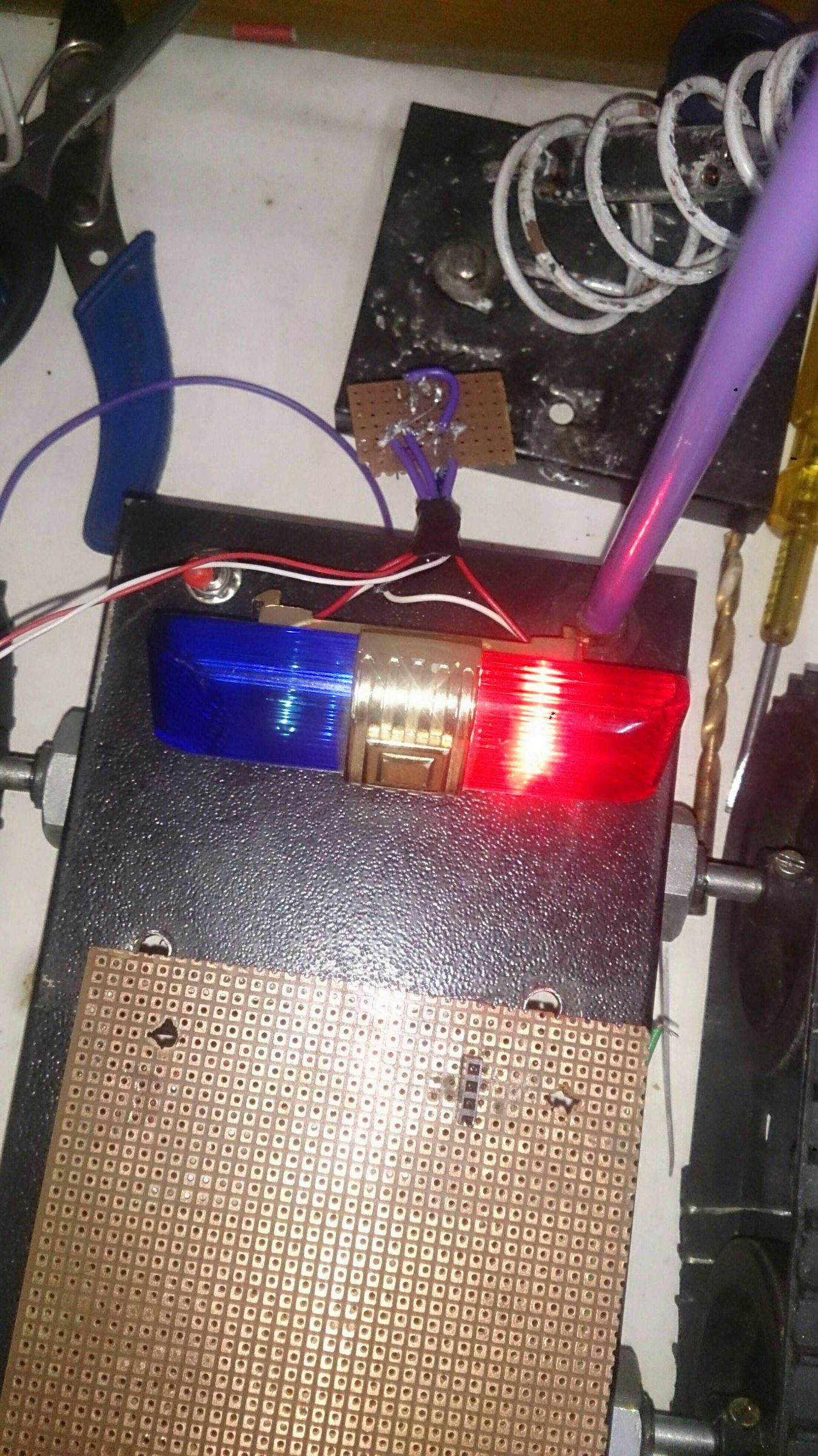 how to make police light circuit DIY Project DIY Project Image