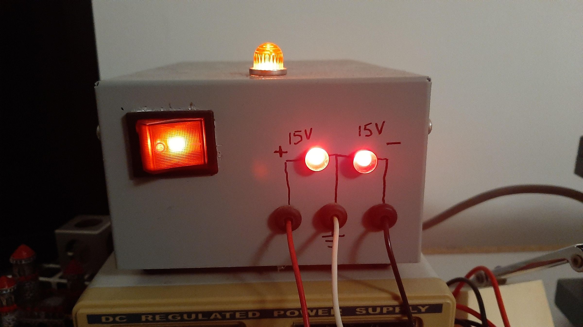 Dual Polarity Power Supply 5 Steps Instructables